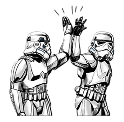 Star Wars Imperial emoji 🤝