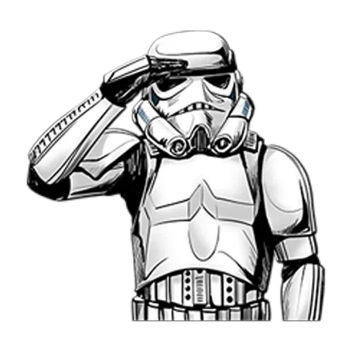 Telegram stiker «Star Wars Галактическая Империя» 🤚