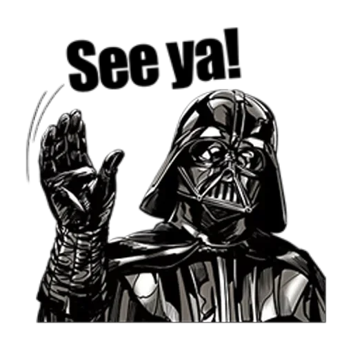 Telegram Sticker «Star Wars Галактическая Империя» 👋
