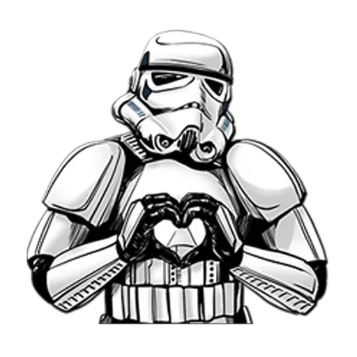 Telegram stiker «Star Wars Галактическая Империя» ❤