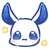 Telegram emoji Star Bunny | Звездный кролик