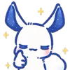 Емодзі Star Bunny | Звездный кролик 👍