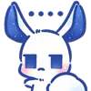 Эмодзи Star Bunny | Звездный кролик 😐