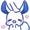 Емодзі Star Bunny | Звездный кролик 🥰