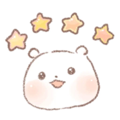 Telegram stiker «Star candy Hamong » 🧸