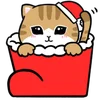 Емодзі Telegram «Christmas | Рождество» 🐈