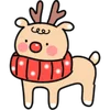 Емодзі Telegram «Christmas | Рождество» 🦌