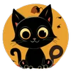 Telegram emojisi «Halloween 2» 🐈‍⬛