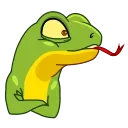 Stevie the Lizard emoji 😝