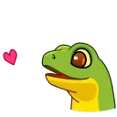 Stevie the Lizard emoji 😍