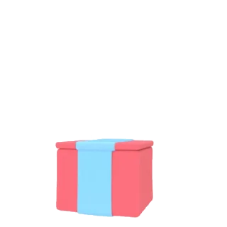 Pink & Ven 3D emoji 🎁