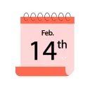 14 FEBRUARY stiker ❤️