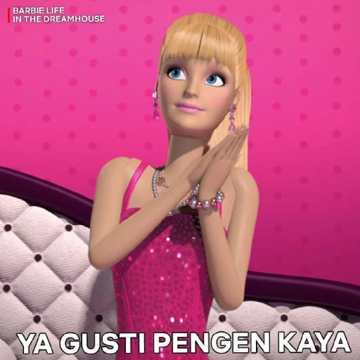 Стікер Telegram «Barbie memes» 😄