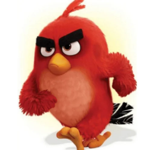 Стикер Telegram «💖 Angry birds 🌟» 🚶