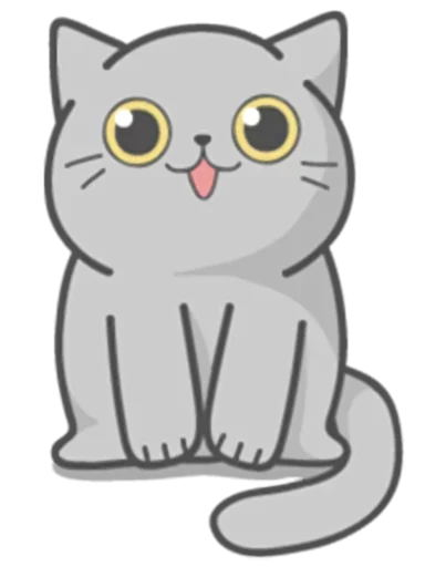 Telegram Sticker «Stickers with Cat» ?