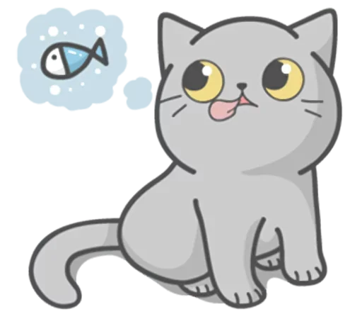 Эмодзи Stickers with Cat ?