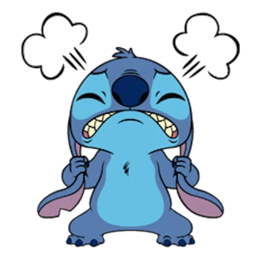 Stitch by Disney emoji ☹️