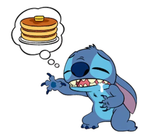 Stitch by Disney sticker 🥞