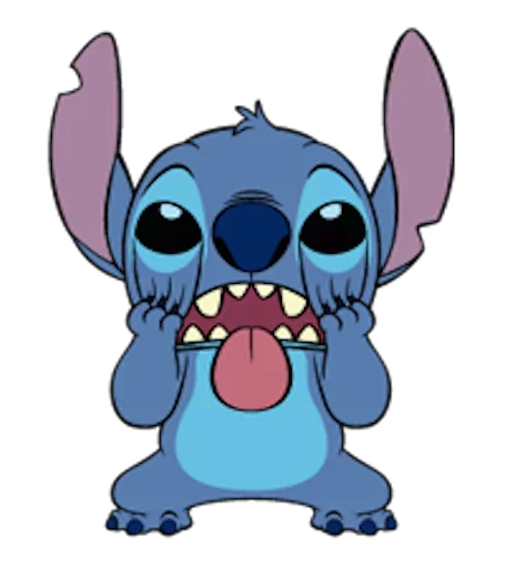 Stitch by Disney emoji 🙃