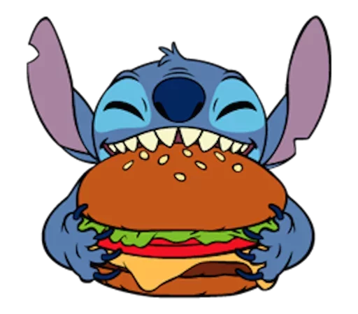 Stitch by Disney stiker 🍔