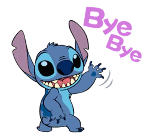 Stitch by Disney sticker 😏