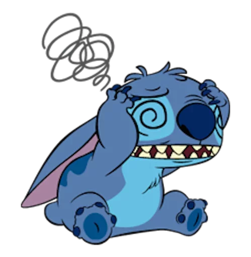 Telegram Sticker «Stitch by Disney» 😒