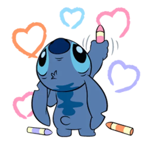 Stitch by Disney emoji ⚡