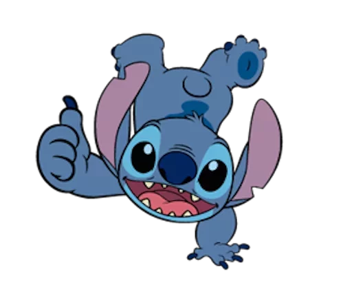 Стикер Stitch by Disney 😆