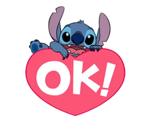 Стикер Stitch by Disney 😁