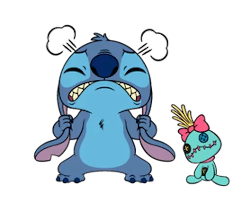 Stitch by Disney emoji 😂