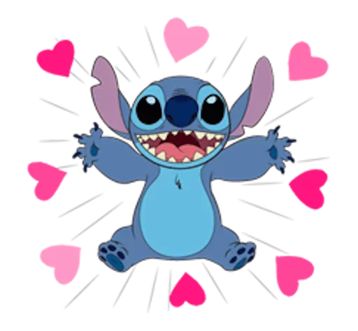 Стікер Stitch by Disney 😍