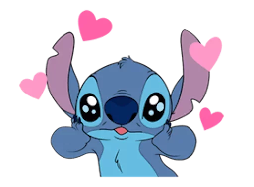 Telegram stiker «Stitch by Disney» 😍