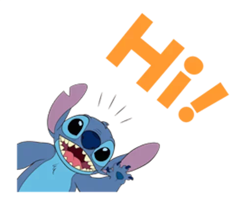 Stitch by Disney emoji 😛