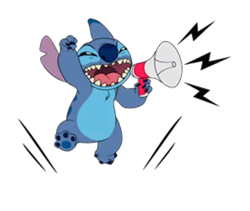 Стикер Stitch by Disney 🙂