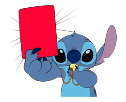 Stitch by Disney stiker 😡