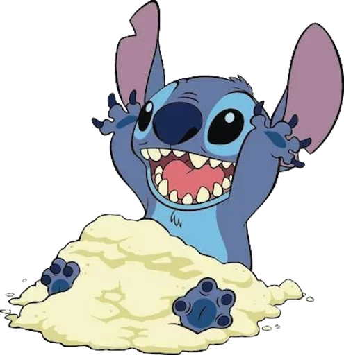 Стикер Stitch by Disney 😄