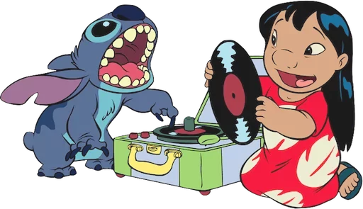 Стикер Stitch by Disney 😁