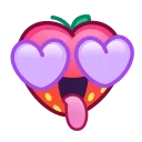 Эмодзи Strawberry Emoji 😍