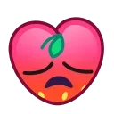 Strawberry Emoji emoji 😞