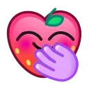 Эмодзи Strawberry Emoji 🤭