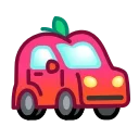 Емодзі Strawberry Emoji 🚗