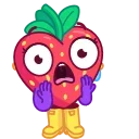 Strawberry Time emoji 😋