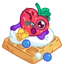 Strawberry Time emoji 😒