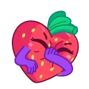 Strawberry Time emoji 😞