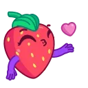 Strawberry Time emoji 😘