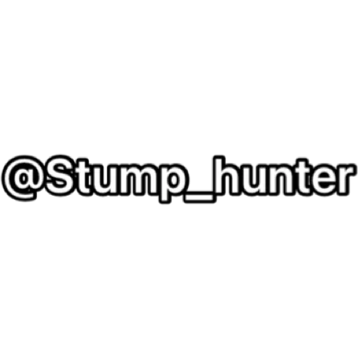 Stump sticker 😳