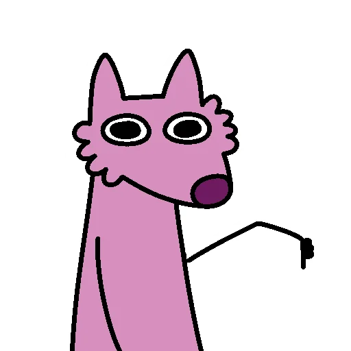 Stupid Pink Dog 2 stiker 👎