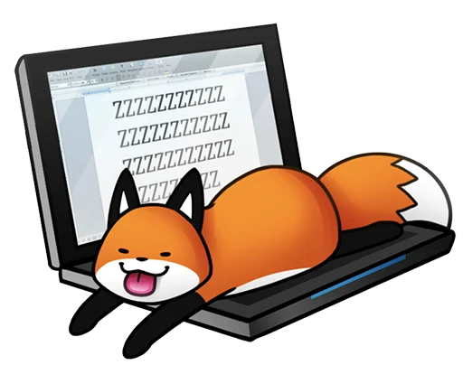 Telegram stiker «Stupid Fox» ?