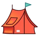 Summer Camp emoji ⛺