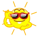 Sun and Cloud emoji 😘